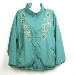 Aldolfo Sport Womens Jacket Full Zip Long Sleeve